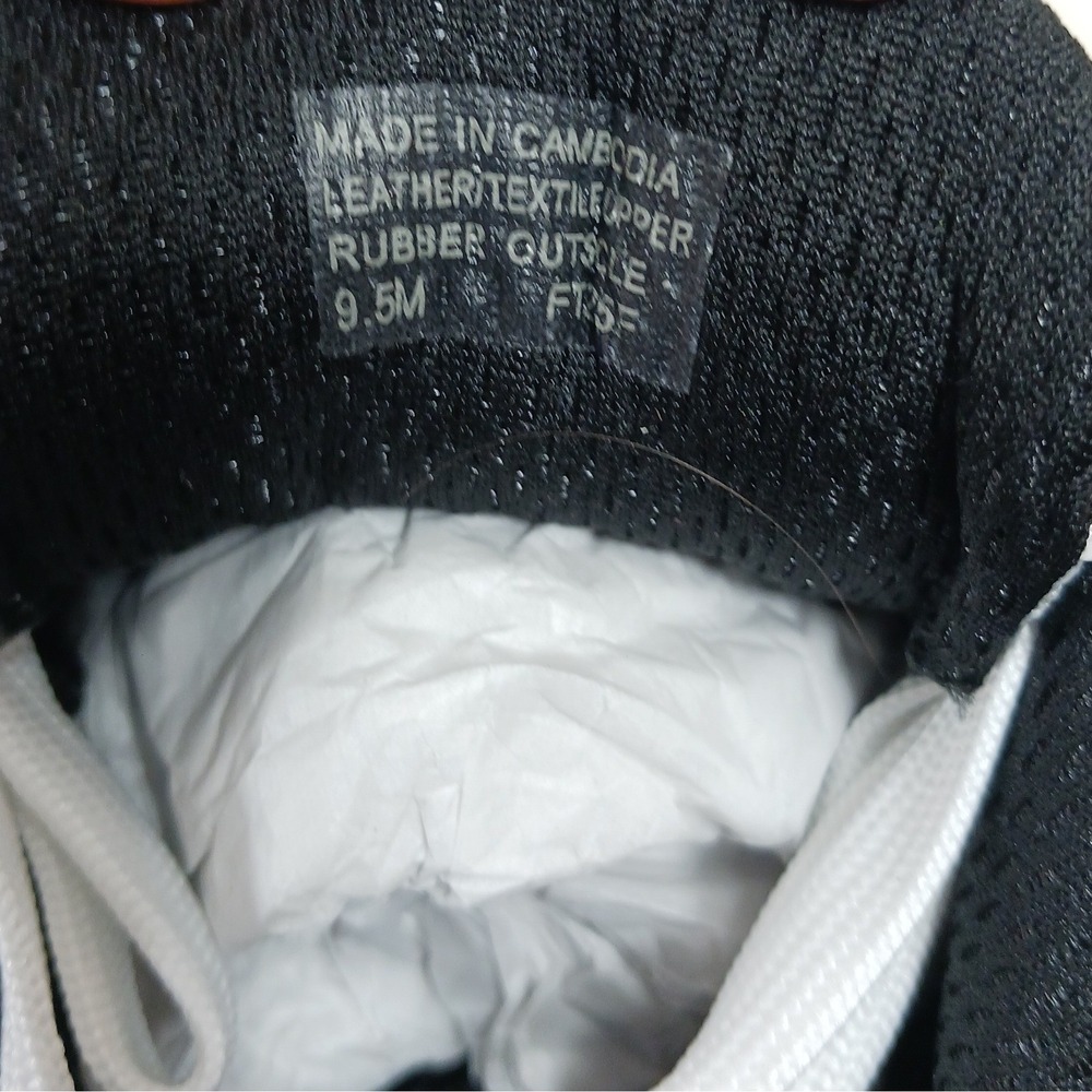 Michael Kors Toni Trainer Circular Air Mesh XL Black White Sneakers 9.5M - Picture 7 of 16